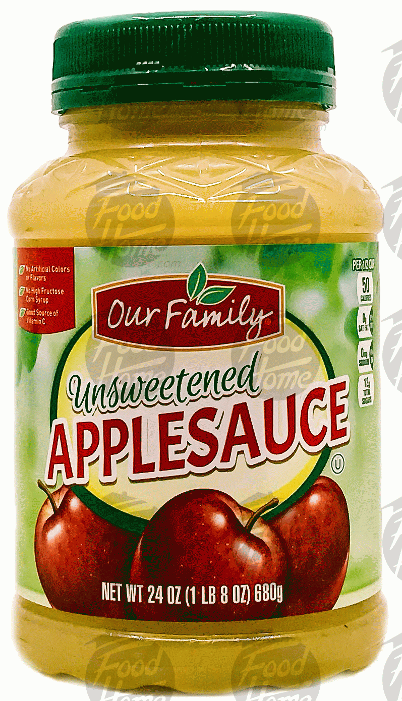 Our Family  unsweetened applesauce Full-Size Picture